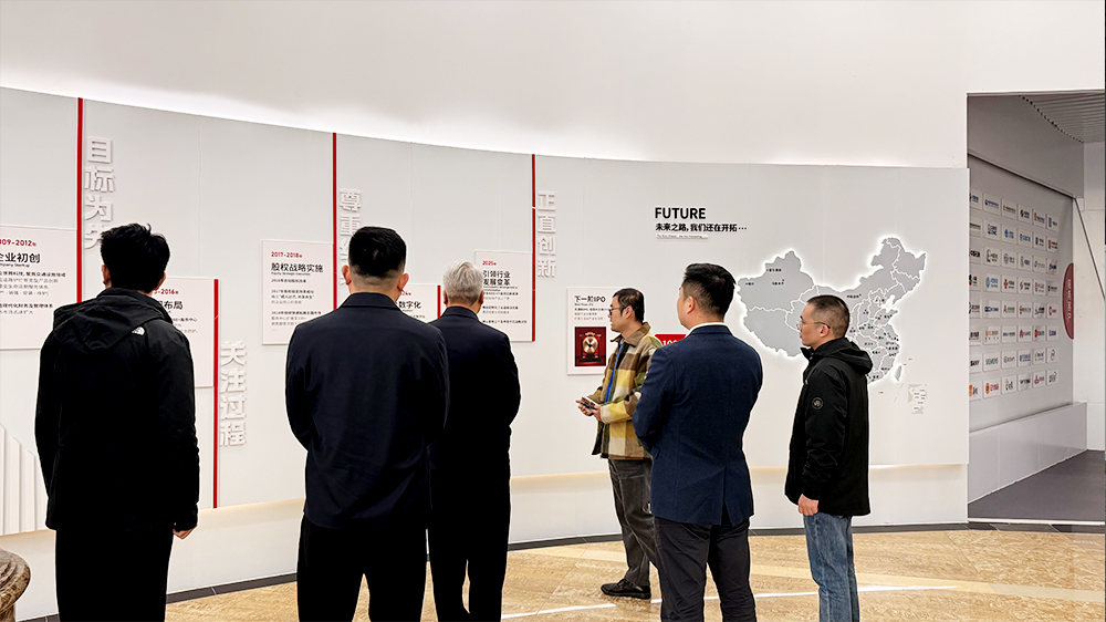 山东东宏管业股份有限公司一行到访世腾科技集团